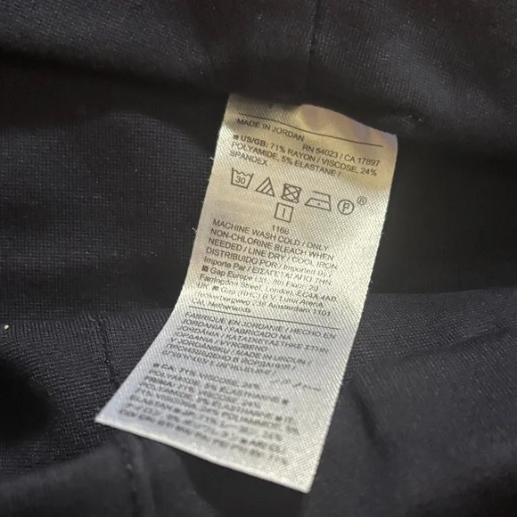 BANANA REPUBLIC NAVY FLARE EVERYWHERE PONTE PULL-ON PANT XL TALL - Picture 8 of 10